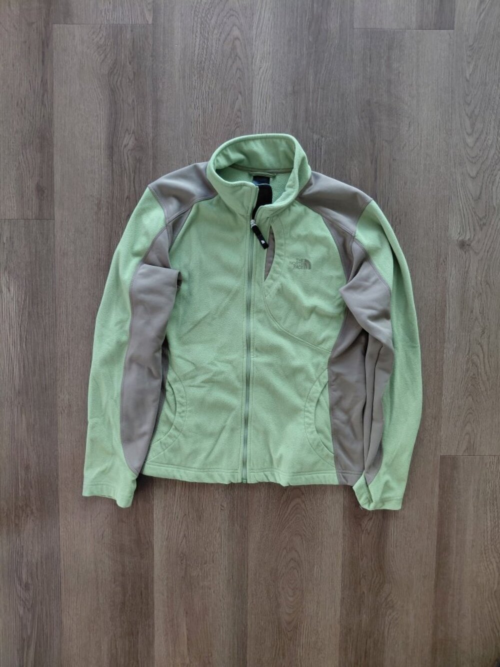 The North Face Washed Green & Khaki Zip-Up | Women’s Medium | Niche Colorway